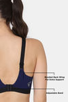Zelocity High Impact Quick Dry Sports Bra - Windsor Wine — thumbnail 8
